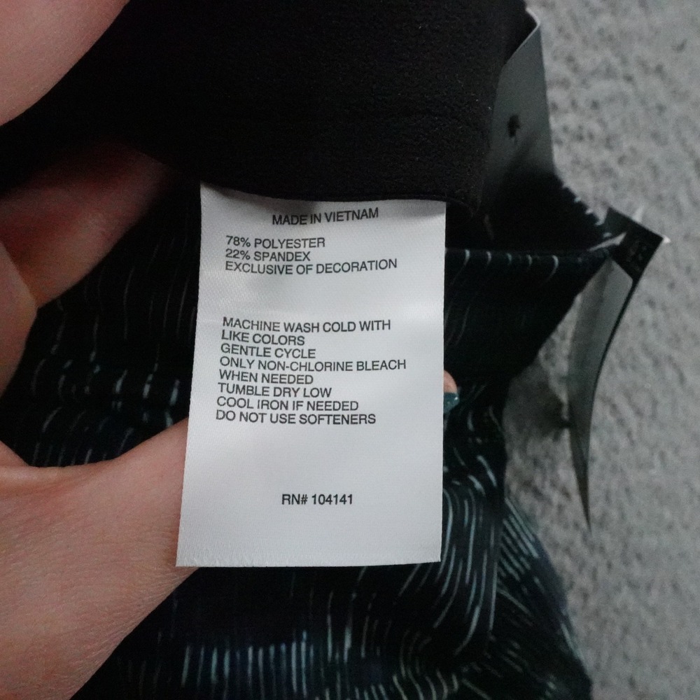 DSG Run Tight Mens Large Digital Stadium Teal Black Performance NEW - Picture 14 of 15